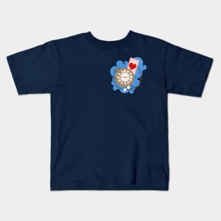 Late Late Heart Card Kids T-Shirt